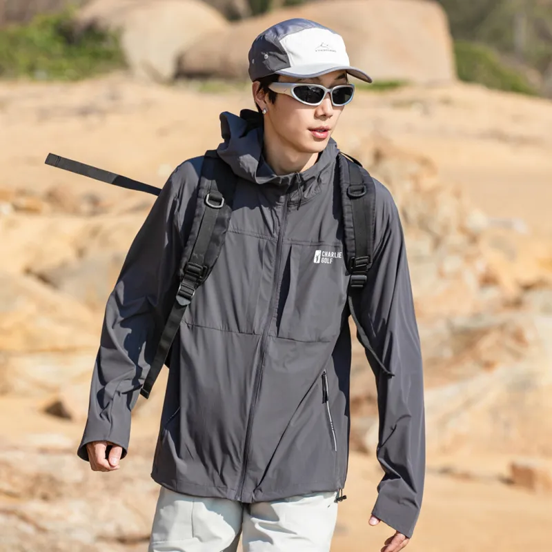 CHARLIE GOLF Breathable UV Protection Cooling Sun Protection Clothing Unisex-14