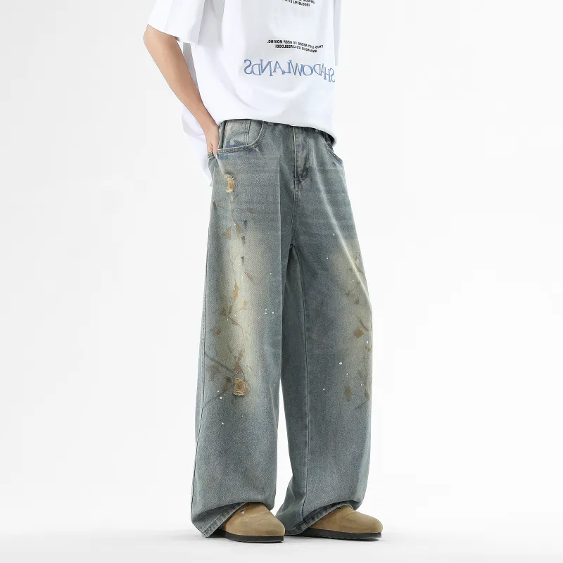 CHARLIE GOLF Jeans Unisex Light Blue-5