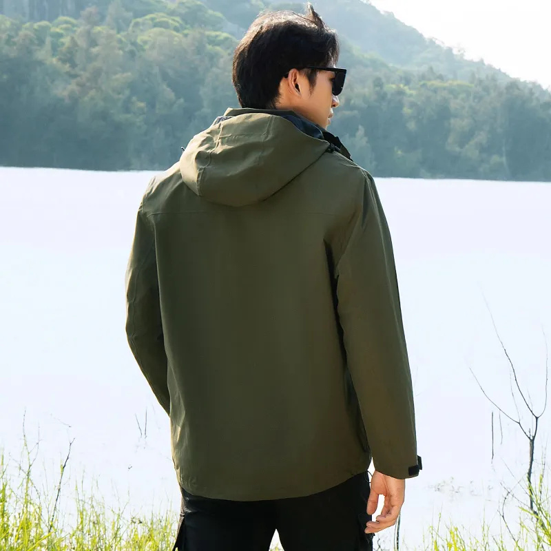 CHARLIE GOLF Windbreaker Trench Coat Jackets & Coats Unisex-7