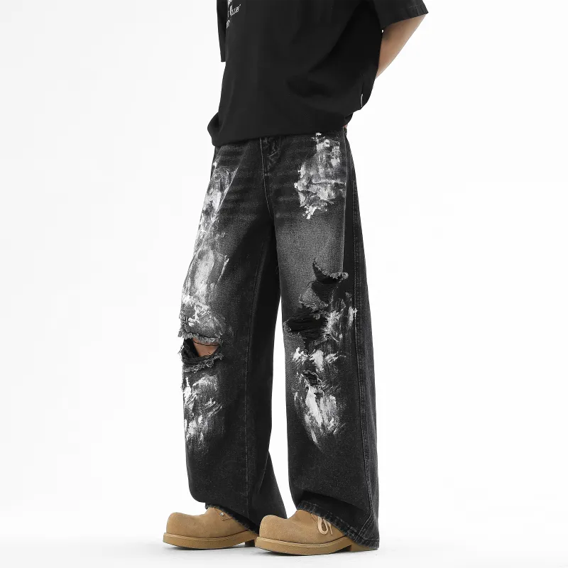 CHARLIE GOLF Jeans Unisex Galaxy Gray-4