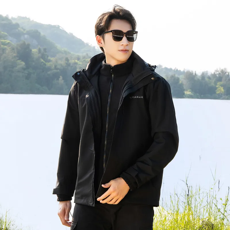 CHARLIE GOLF Windbreaker Trench Coat Jackets & Coats Unisex-10
