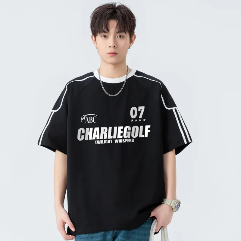 CHARLIE GOLF T Shirts Unisex-3