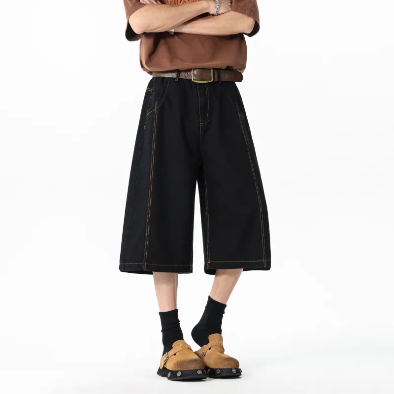 CHARLIE GOLF Denim Shorts Unisex-6