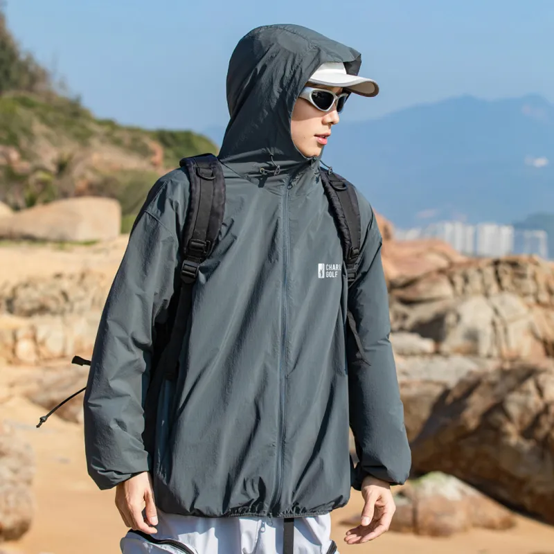 CHARLIE GOLF Breathable UV Protection Cooling Sun Protection Clothing Unisex-7