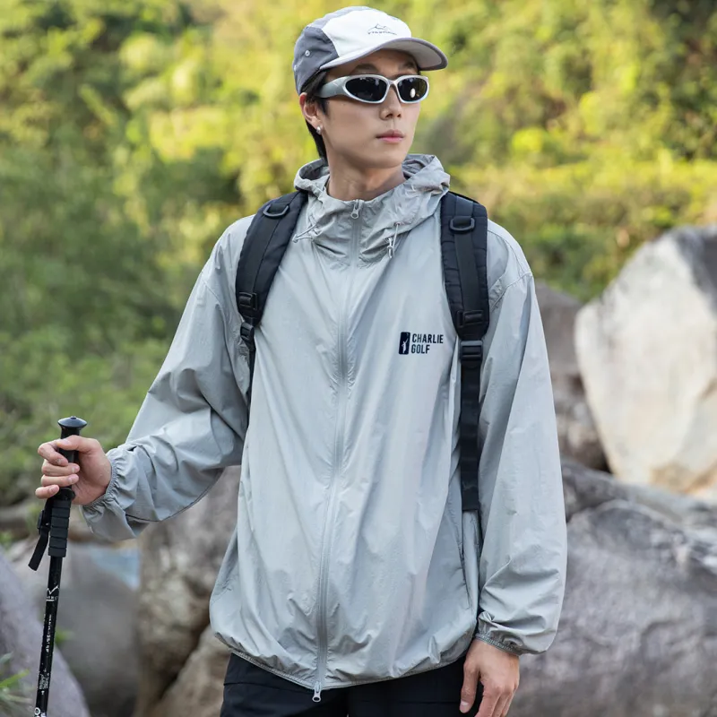 CHARLIE GOLF Breathable UV Protection Cooling Sun Protection Clothing Unisex-18