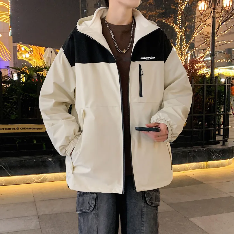 CHARLIE GOLF Windbreaker Trench Coat Jackets & Coats Unisex-4