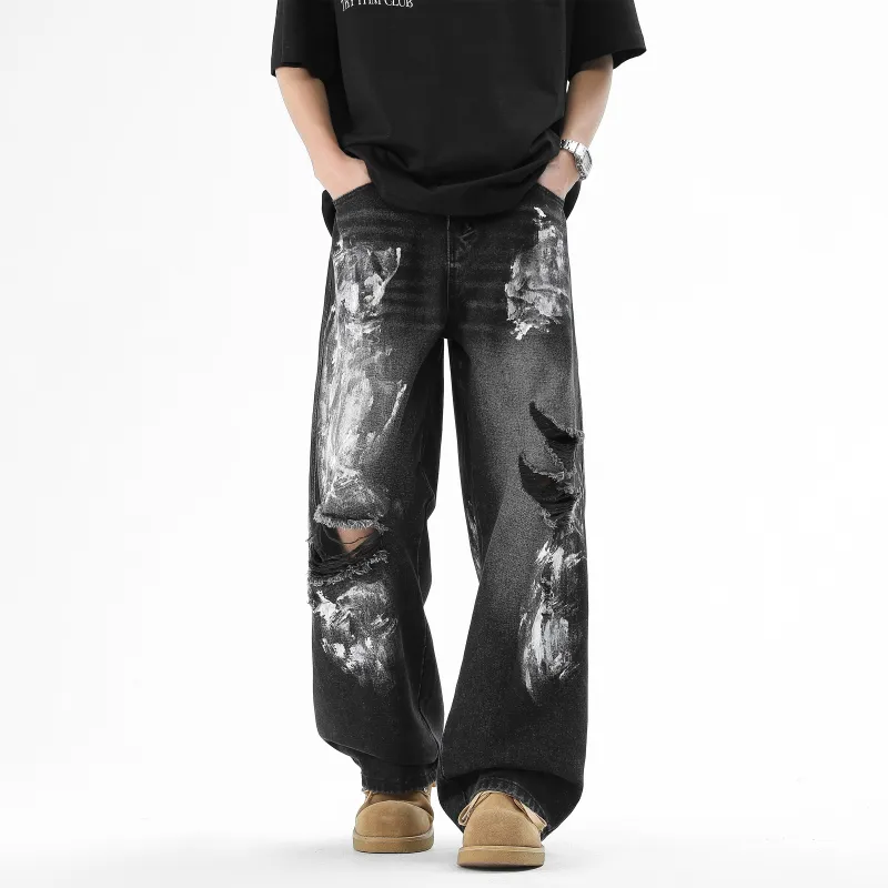 CHARLIE GOLF Jeans Unisex Galaxy Gray-5