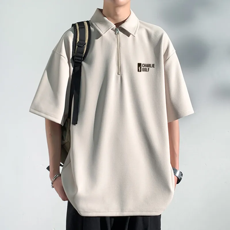 CHARLIE GOLF Polo Shirts Unisex-12