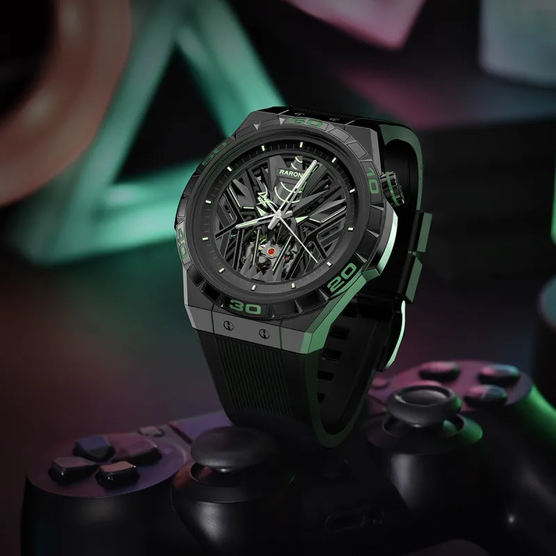 RARONE Men Little Twin Stars Collection Watch-3