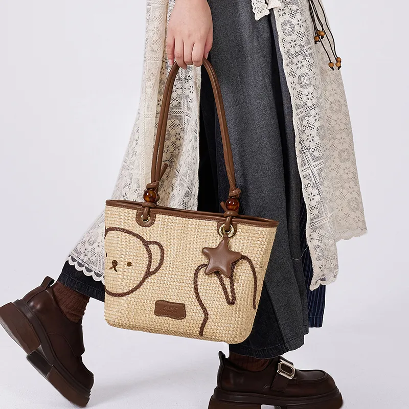Miffy Fabric Tote Bag, Shoulder Bag Women's-7