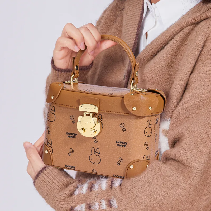 Miffy Synthetic Leather Shoulder Bag Crossbody Bag Handbag Women's Multicolor-5