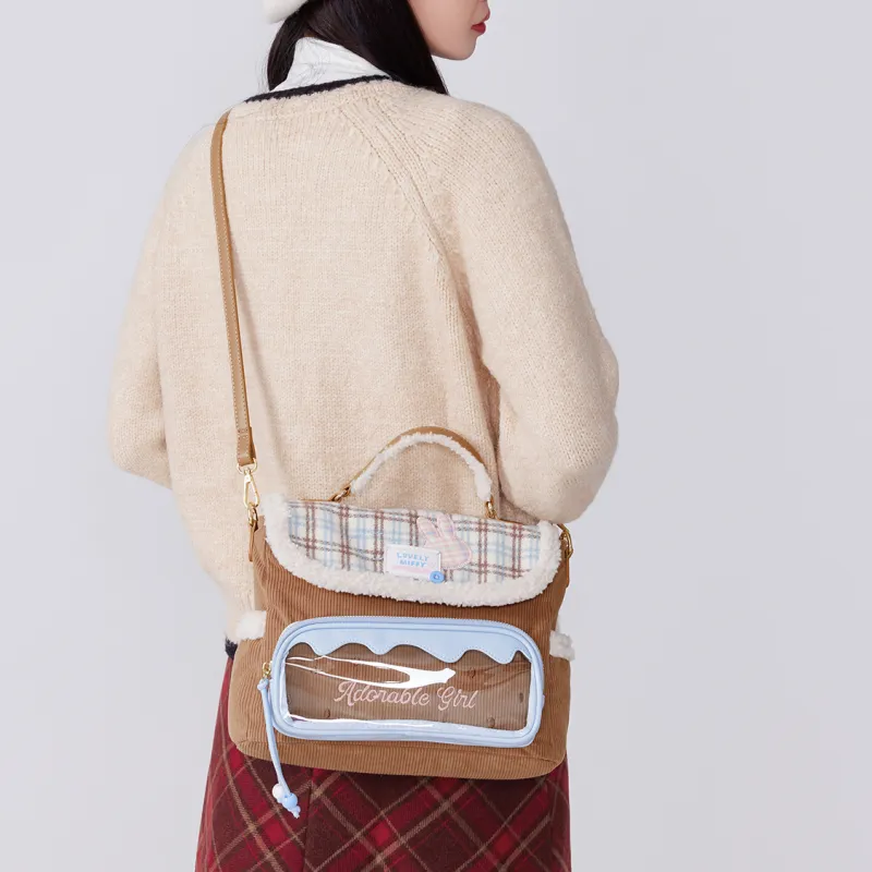 Miffy Synthetic Leather Backpack Regular Women's Multicolor-3