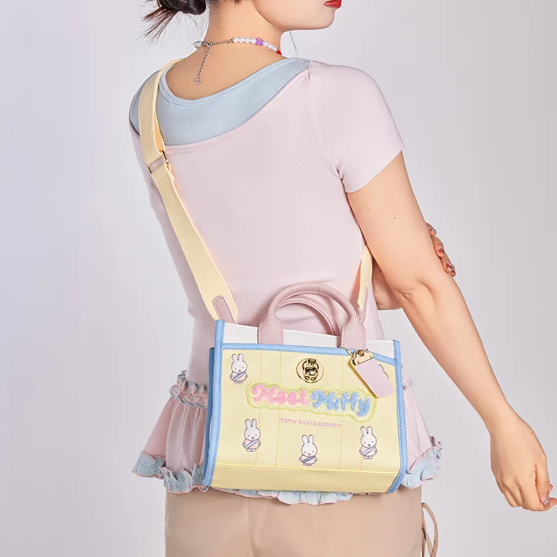 Miffy Synthetic Leather Handbag Women's Multicolor-4