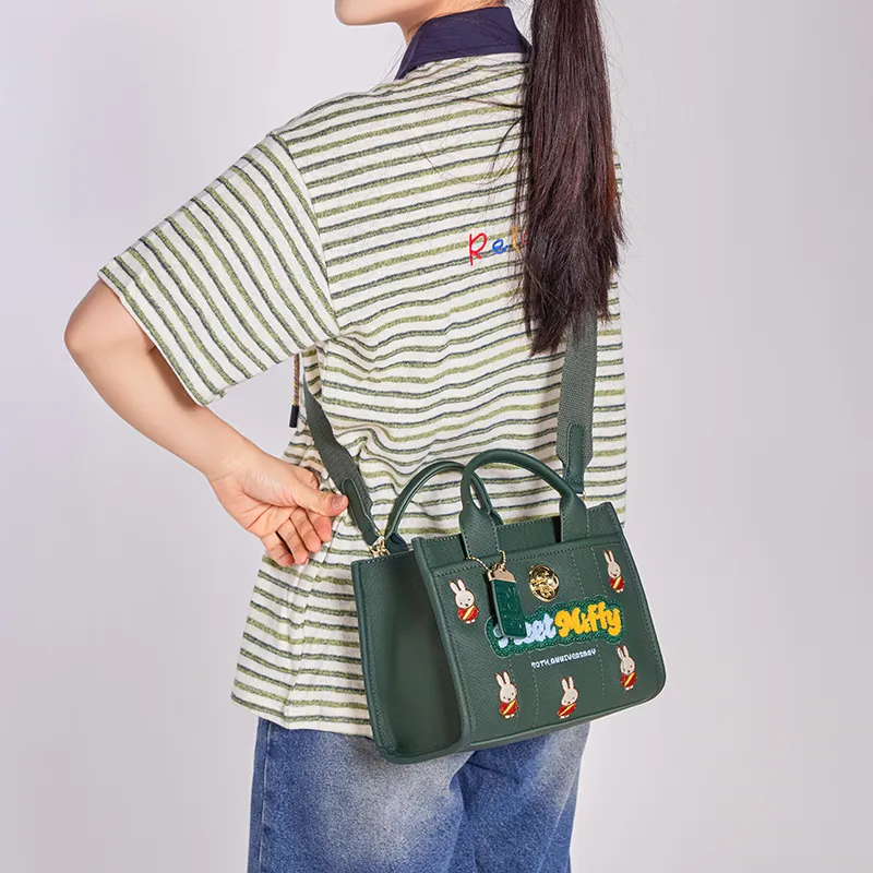 Miffy Synthetic Leather Handbag Women's Multicolor-13