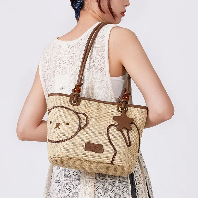 Miffy Fabric Tote Bag, Shoulder Bag Women's-8