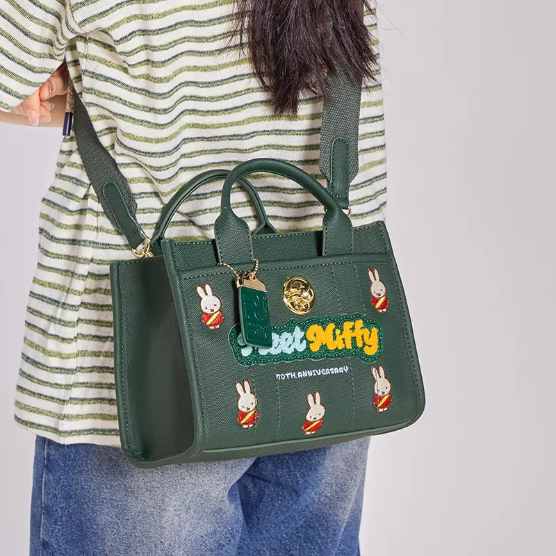 Miffy Synthetic Leather Handbag Women's Multicolor-12