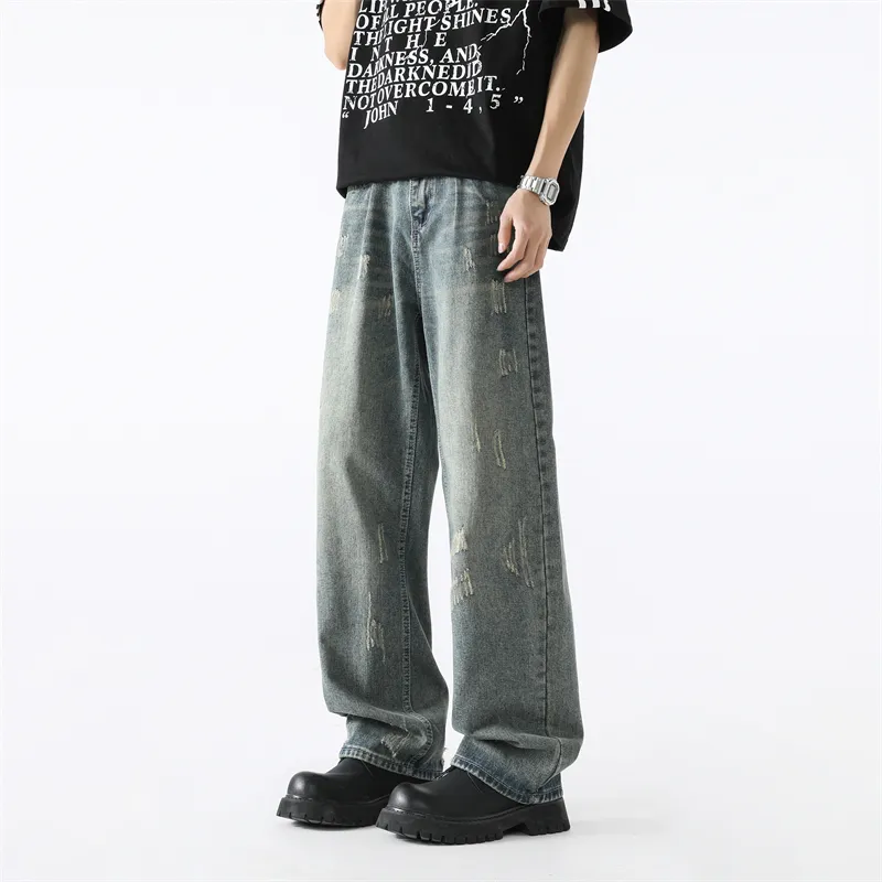 Struggle Vintage95 Jeans Unisex Blue-1