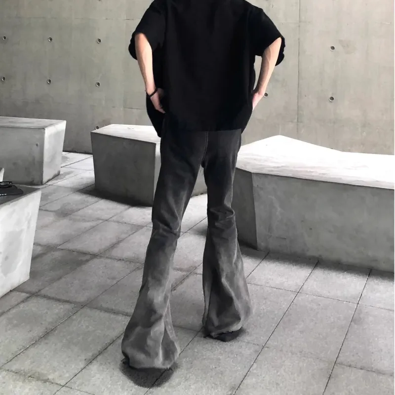 WELTER EXPERIMENT Trendy Versatile Jeans Unisex Classic Black-12