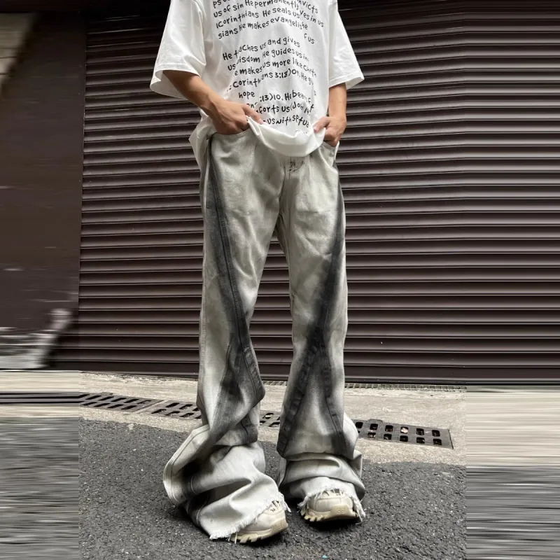 Struggle Vintage95 Jeans Unisex White-2