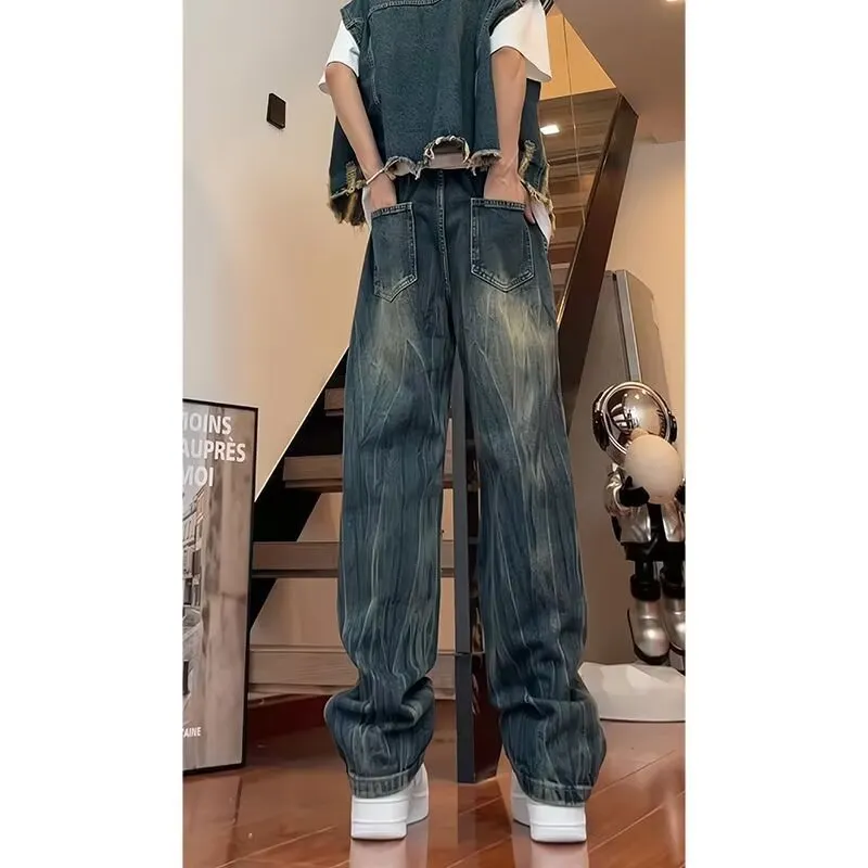 Struggle Vintage95 Jeans Unisex Light Blue-9