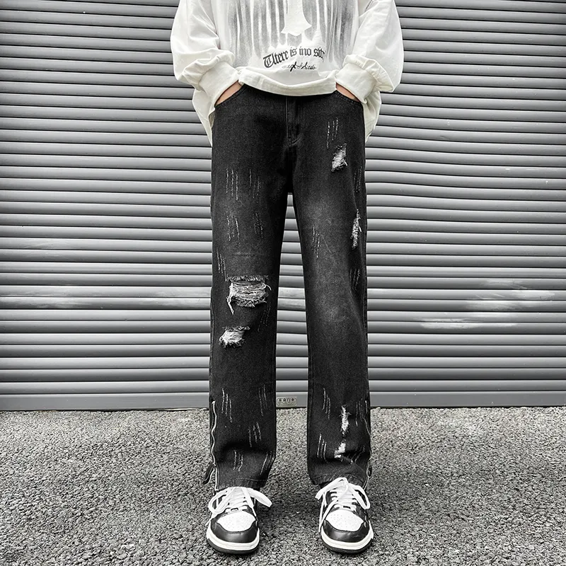Struggle Vintage95 Jeans Men's Black Gray-4