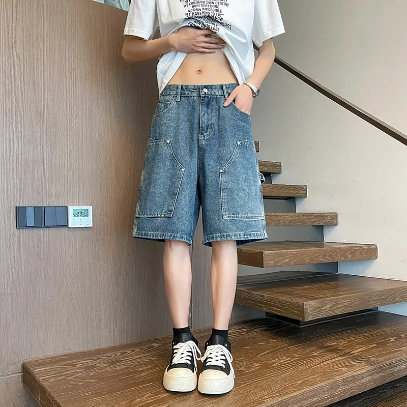 Struggle Vintage95 Denim Shorts Unisex-1