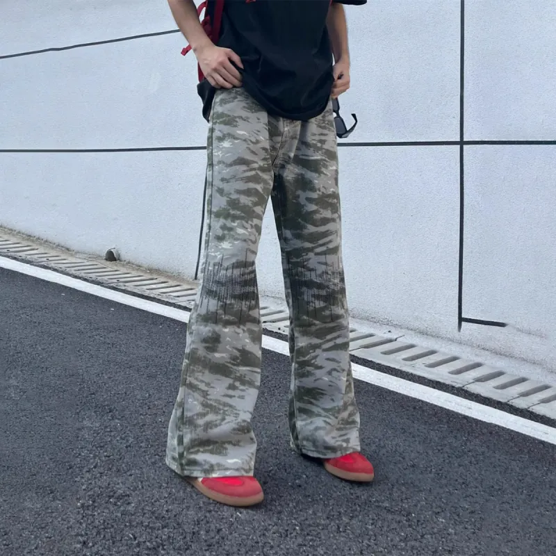 Struggle Vintage95 Jeans Unisex Army Green-1