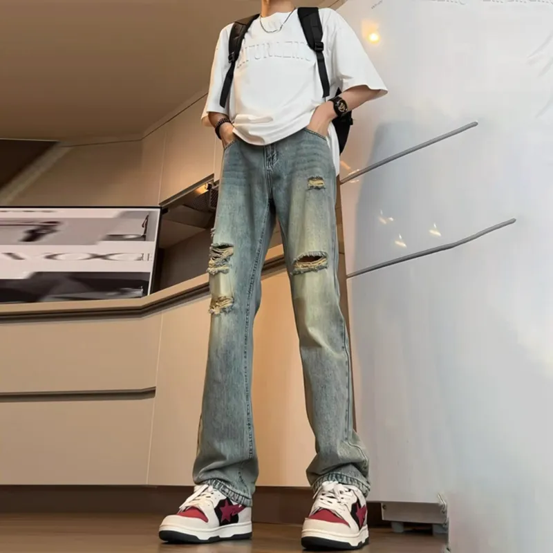 Struggle Vintage95 Jeans Unisex Blue-1