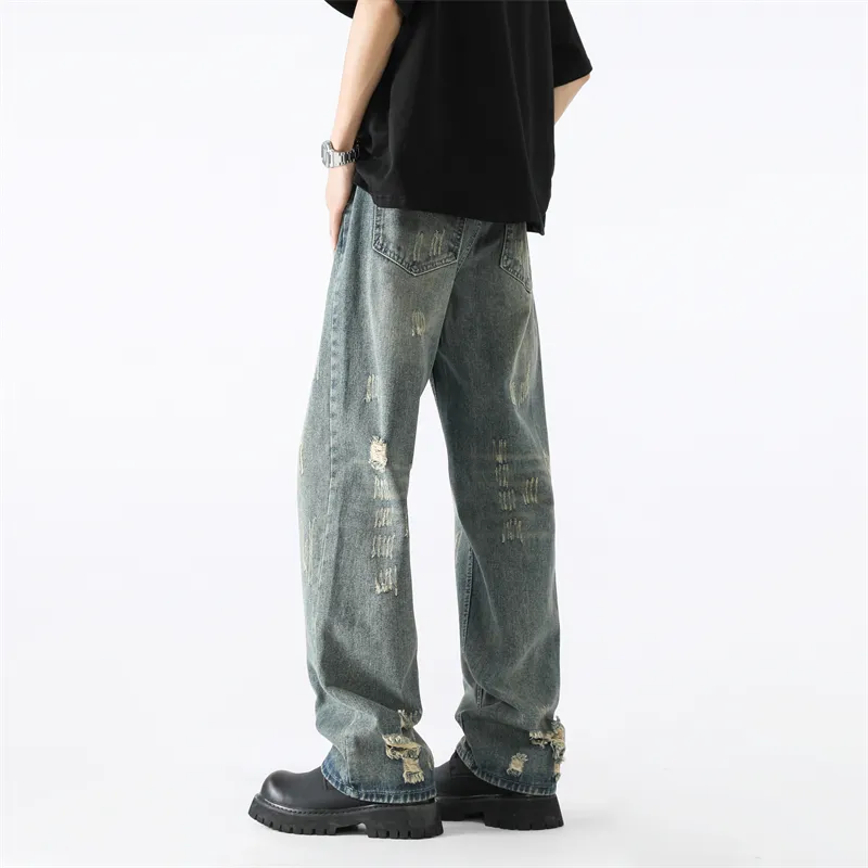 Struggle Vintage95 Jeans Unisex Blue-4