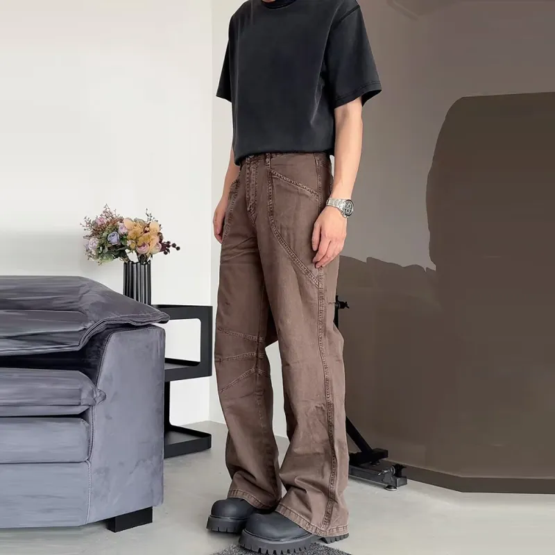 Struggle Vintage95 Jeans Unisex Khaki-9