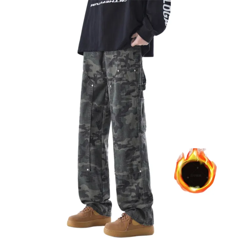 WELTER EXPERIMENT Jeans Unisex Camouflage-6