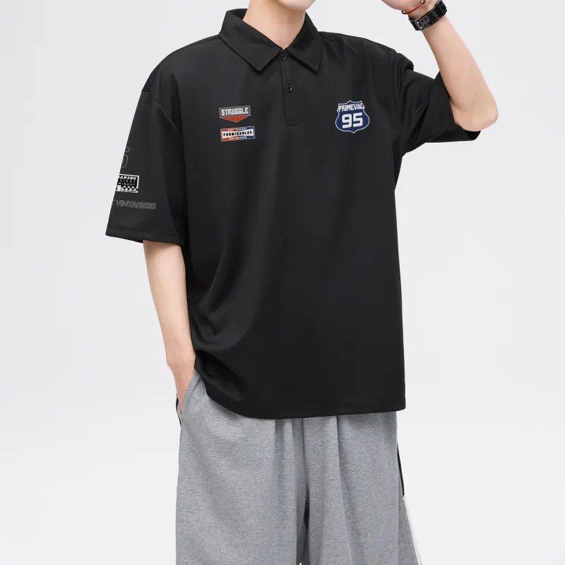 Struggle Vintage95 Polo Shirt Unisex-4