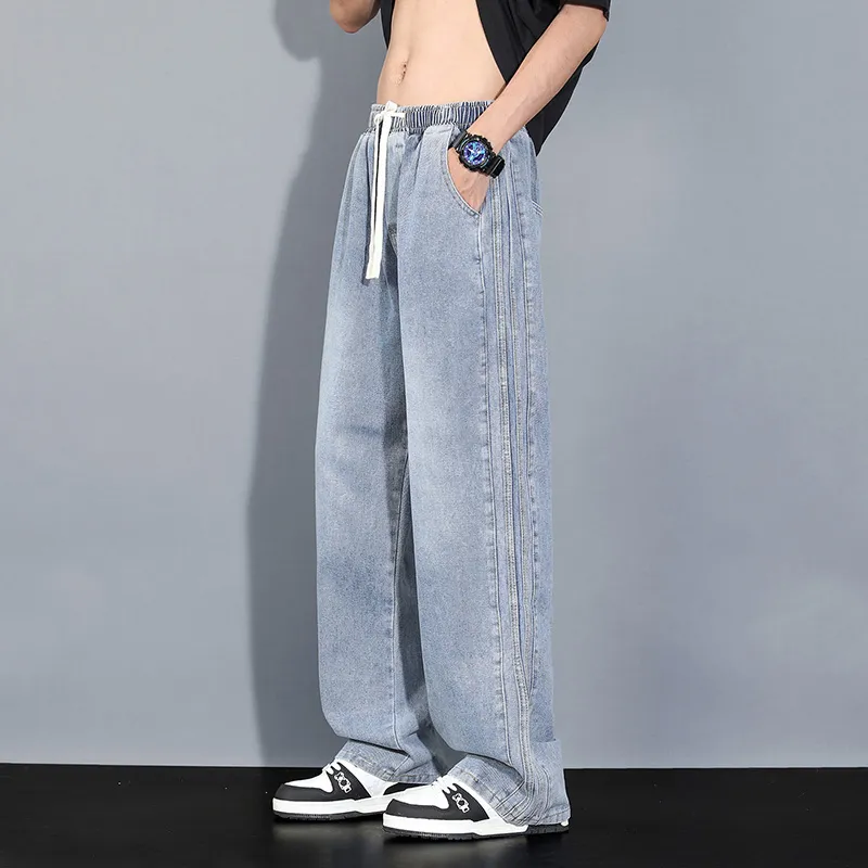 Struggle Vintage95 Jeans Unisex Blue-3