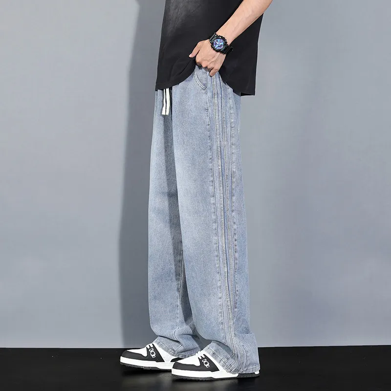 Struggle Vintage95 Jeans Unisex Blue-4
