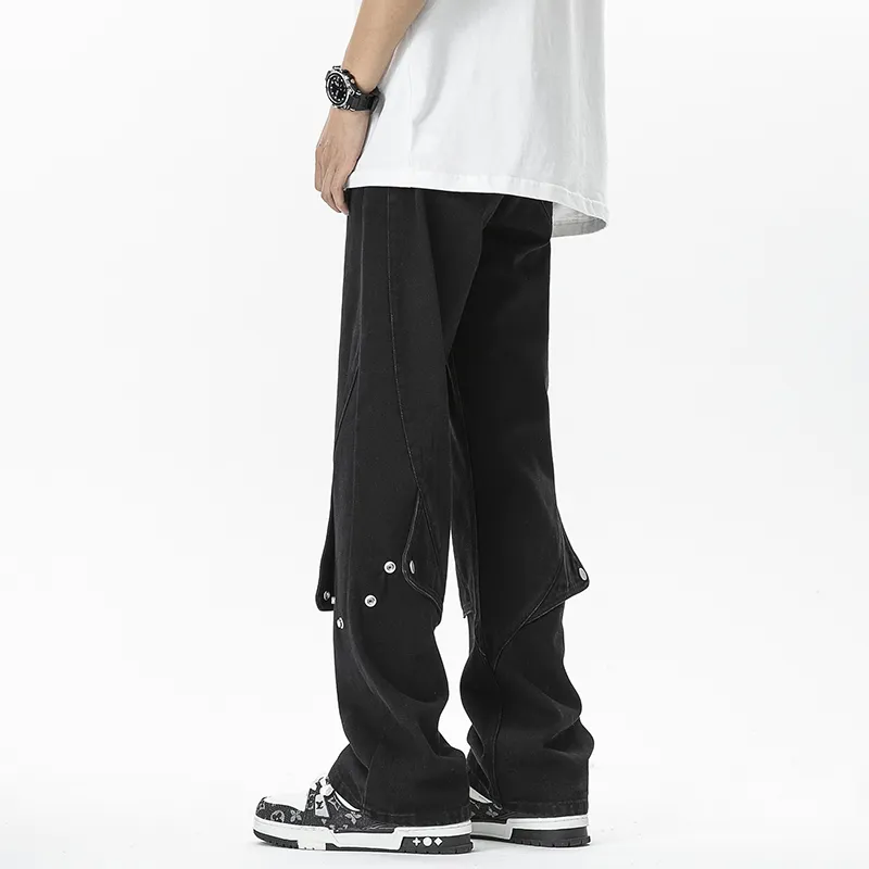 Struggle Vintage95 Jeans Unisex Black-4