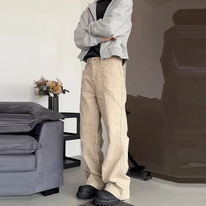 Struggle Vintage95 Jeans Unisex Khaki-3