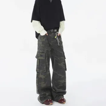 Struggle Vintage95 Casual Pants Unisex Camouflage
