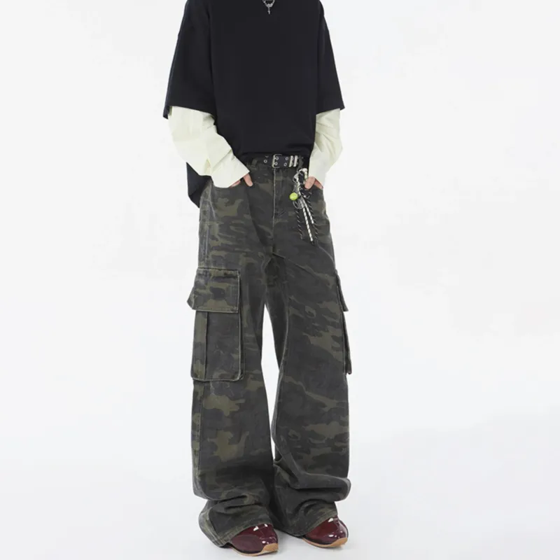 Struggle Vintage95 Casual Pants Unisex Camouflage-0