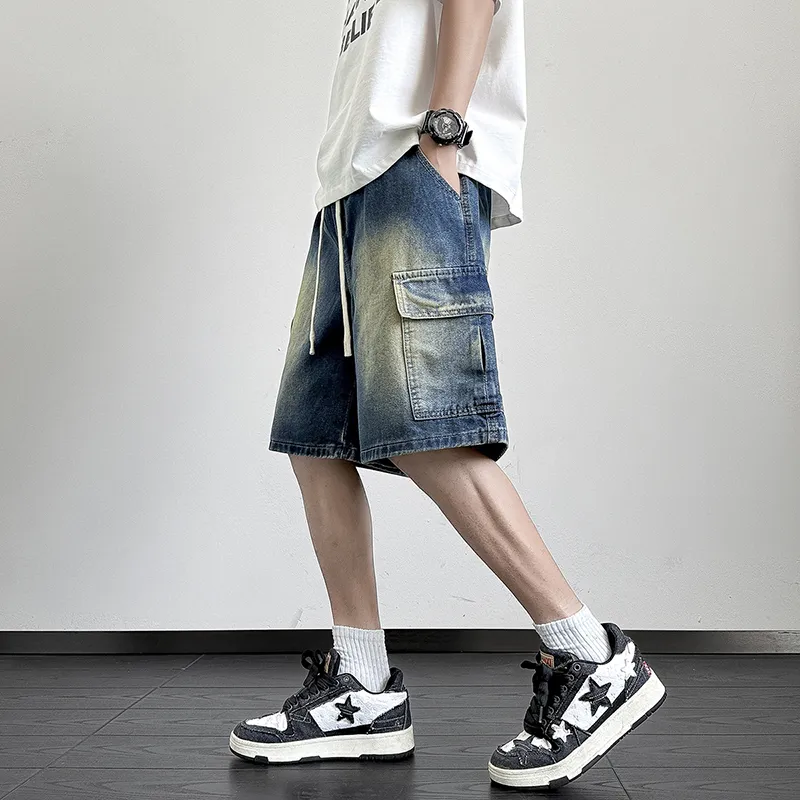 Struggle Vintage95 Denim Shorts Unisex-3
