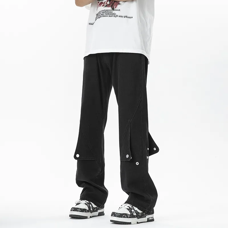 Struggle Vintage95 Jeans Unisex Black-2