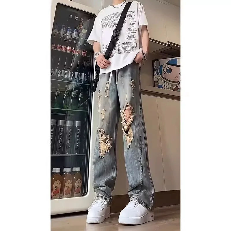 Struggle Vintage95 Jeans Unisex Light Blue-1
