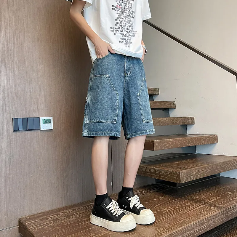 Struggle Vintage95 Denim Shorts Unisex-3