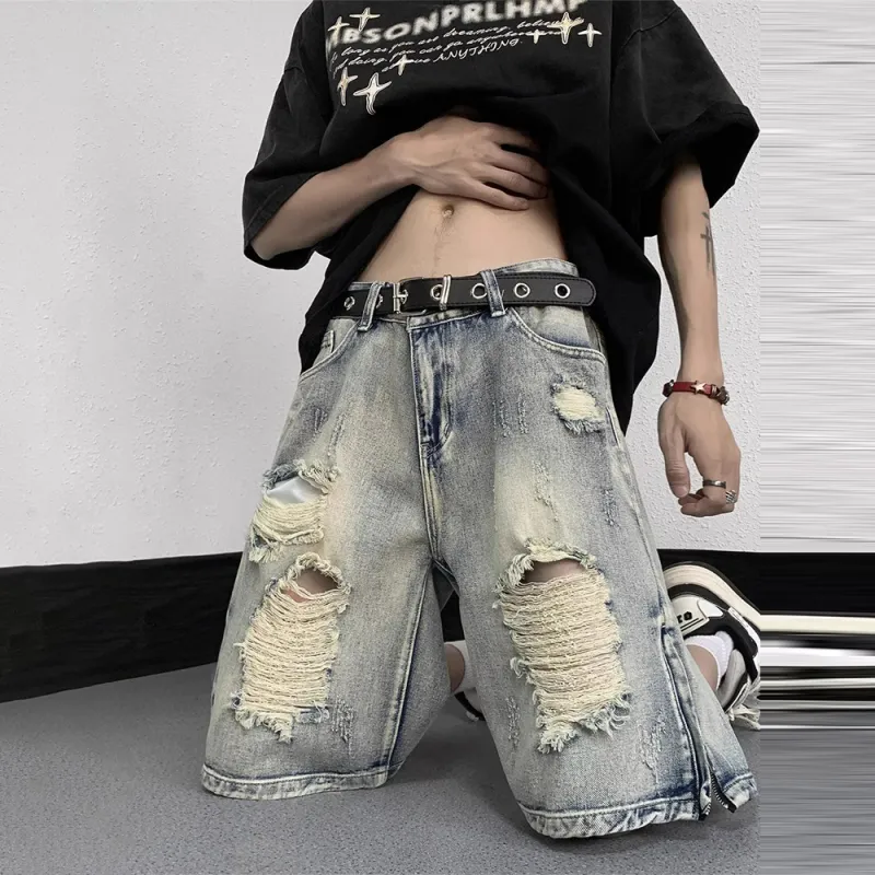 Struggle Vintage95 Denim Shorts Unisex-3