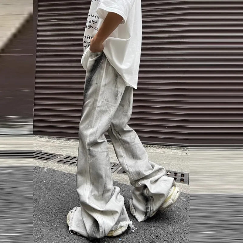 Struggle Vintage95 Jeans Unisex White-3