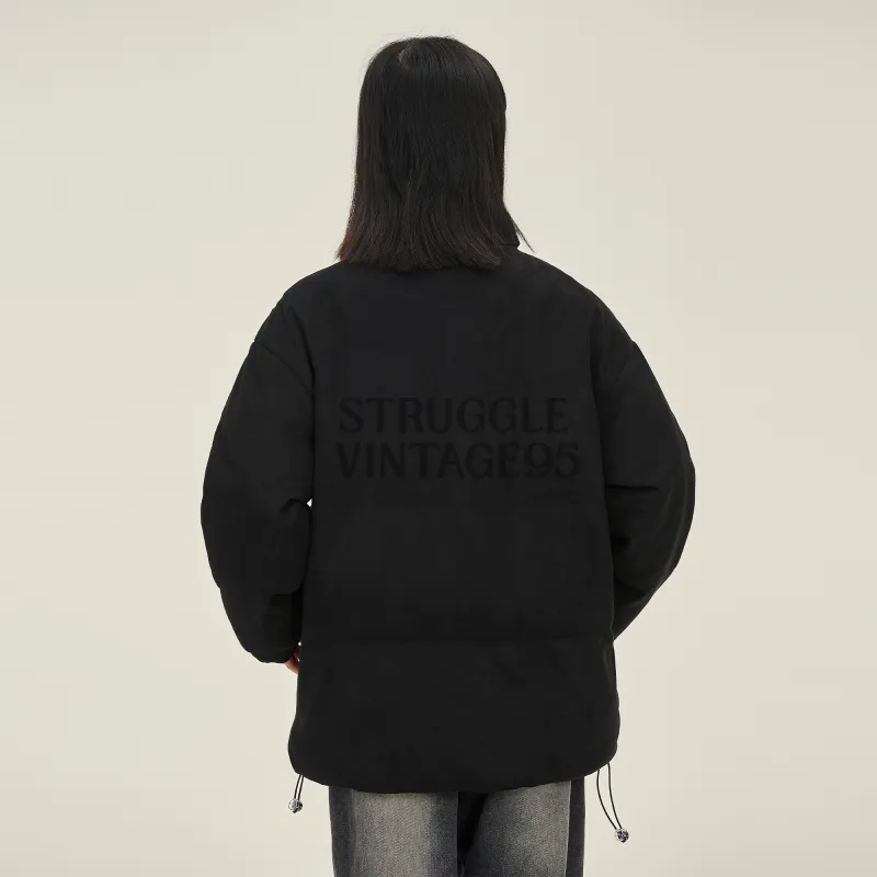 Struggle Vintage95 Suede Puffer Jacket Unisex-2