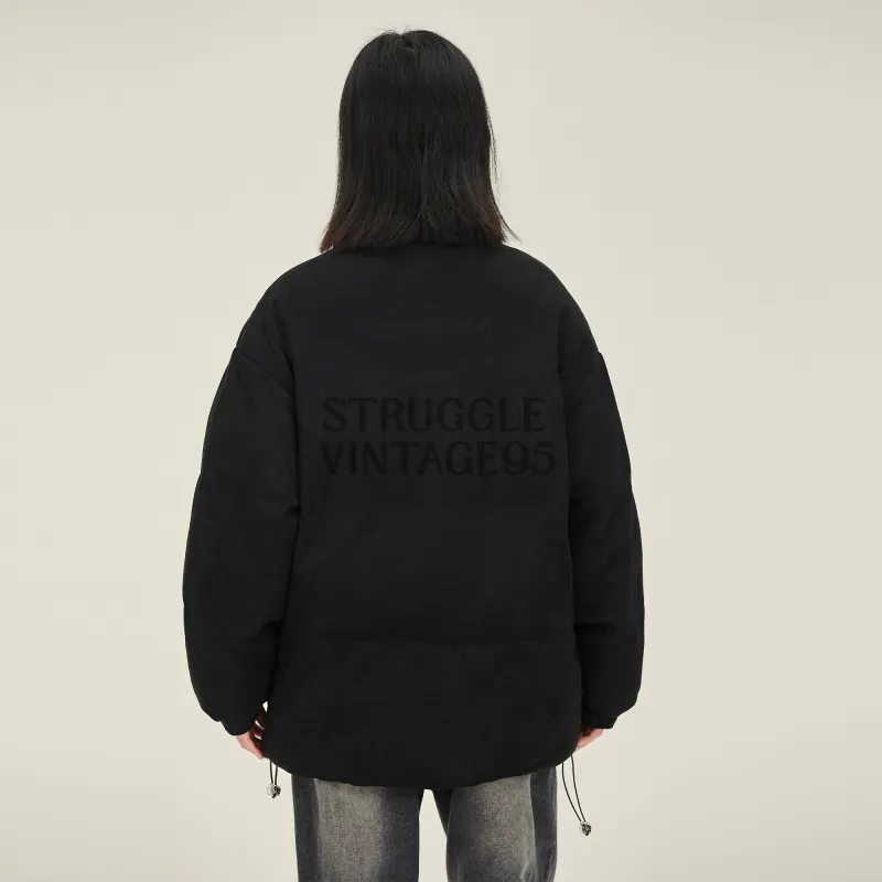 Struggle Vintage95 Suede Puffer Jacket Unisex-3