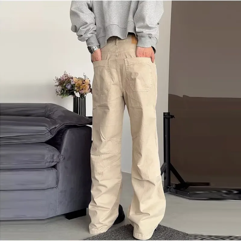 Struggle Vintage95 Jeans Unisex Khaki-4