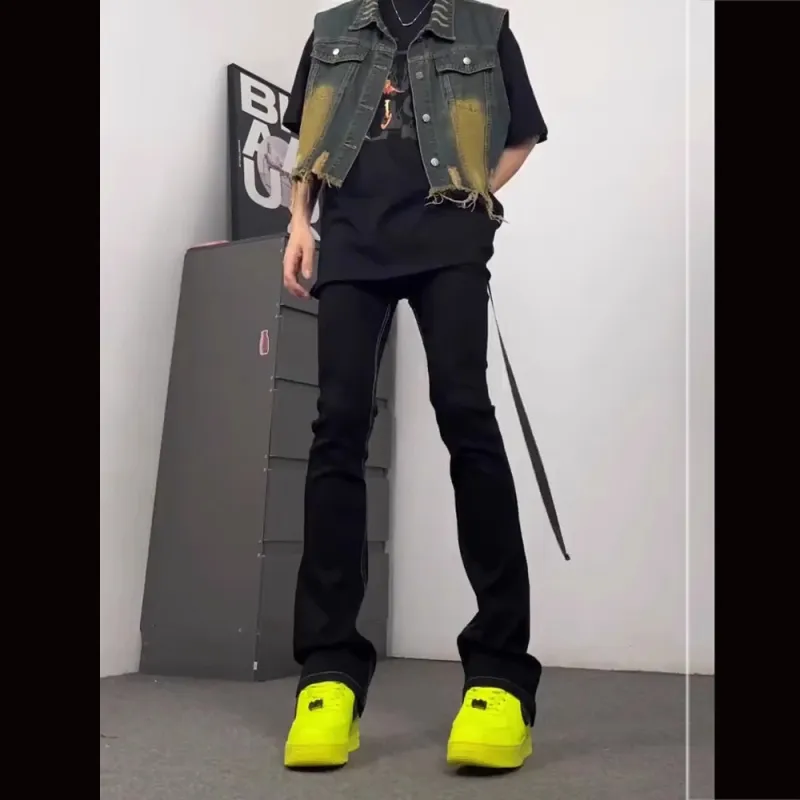 Struggle Vintage95 Jeans Unisex Black-1