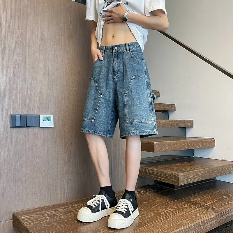 Struggle Vintage95 Denim Shorts Unisex-2