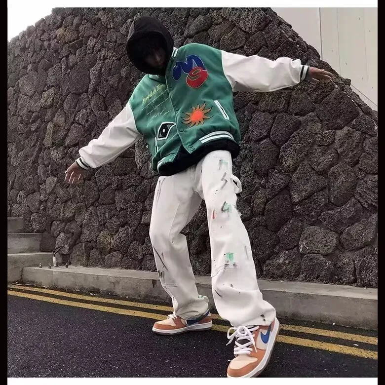 Struggle Vintage95 Jeans Unisex White-4